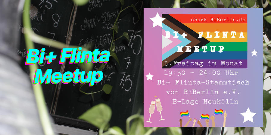 Bi+ Flinta Meetup (by BiBerlin e.V.)