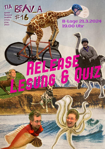 Queer-feministische Release-Lesung & Quiz: Brav_a #16