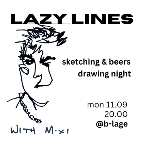 LAZY LINES – Sketching & beers.