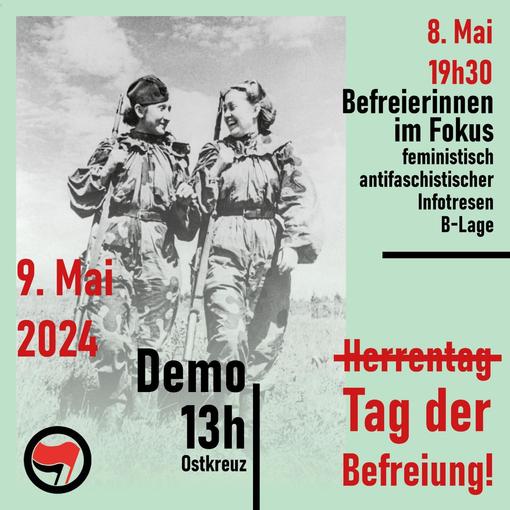Befreierinnen im Fokus – feministisch antifaschistischer Infotresen